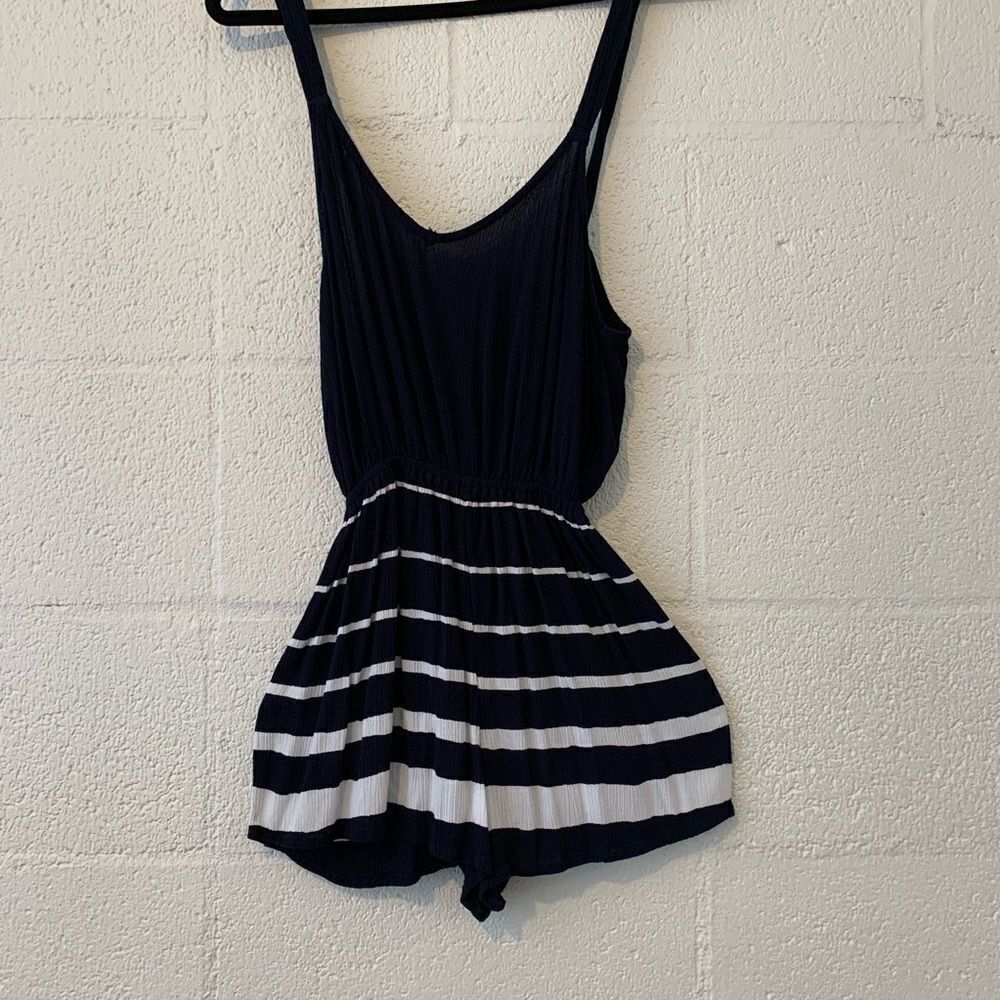 Billabong boho striped romper 